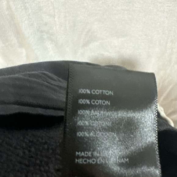 WE THE FREE Jet Set Women's XL Black Wide Leg Ankle Length Lounge Sweatpants NWT - Picture 12 of 15